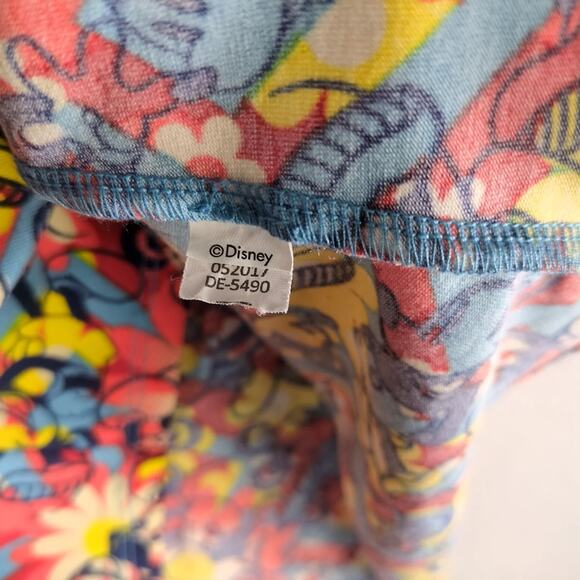 Lularoe Disney Mickey Mouse Print High-Low Shirt Women's S Short Sleeve Cartoon - Picture 5 of 10